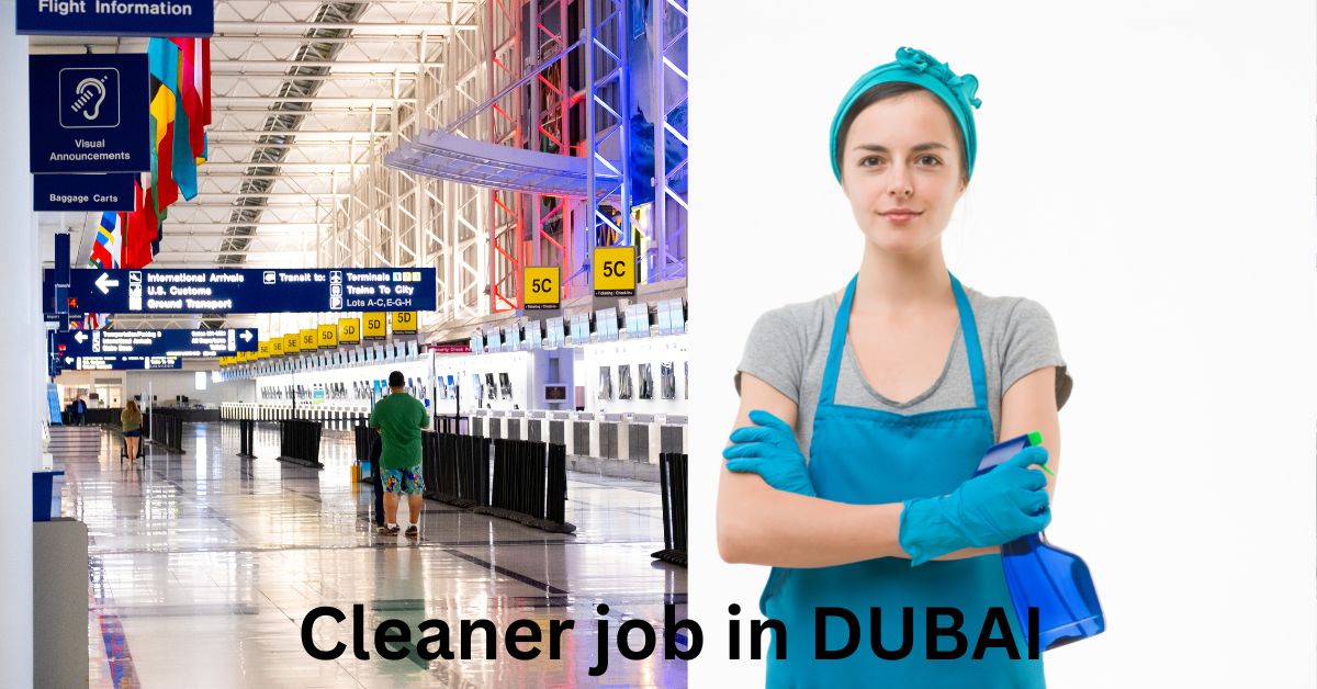 Cleaner Jobs in Dubai