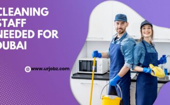 Cleaning Staff Needed for Dubai