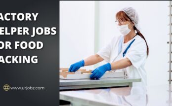 Factory Helper Jobs for Food Packing company in Dubai