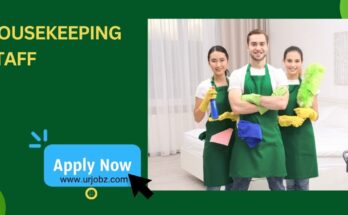 Housekeeping Staff Required in Dubai