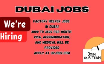 Factory Helper Jobs in Dubai